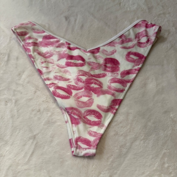 New! Frankies Bikinis X SYDNEY SWEENEY Enzo Cheeky Bikini Bottom 31053 - Picture 9 of 12